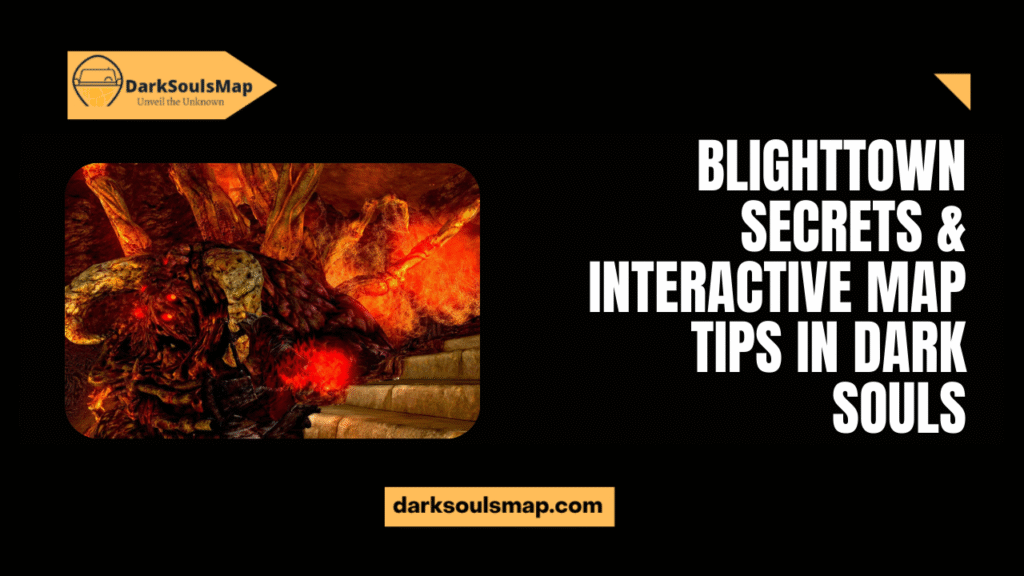 Blighttown Secrets & Interactive Map Tips in Dark Souls